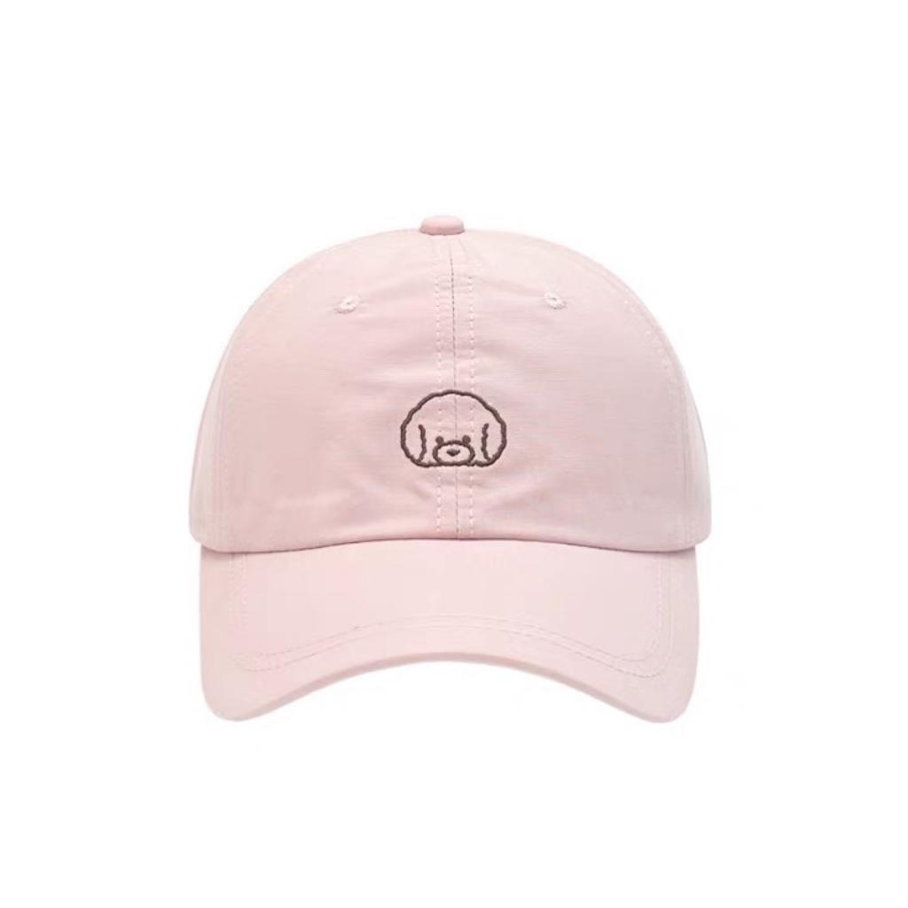 Japanese Style Sweet and Cute Little Dog Baseball Cap for Children  New Summer Versatile Sun Protection and Shading Baseball Cap for Students