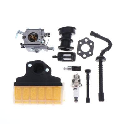 For Stihl MS210 MS230 MS250 021 023 025 Chainsaw Carburetor Replacement Kit Air Filter Oil Pipe Paper Pad Accessories