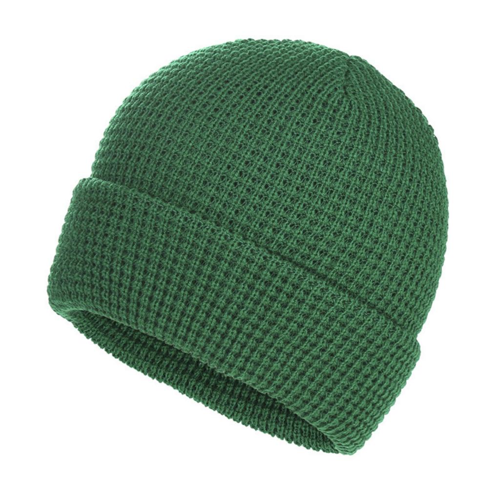 Women's Warm And Cold-resistant Knitted Pullover Hat Fall And Winter Street Melon Fured Wool Hat