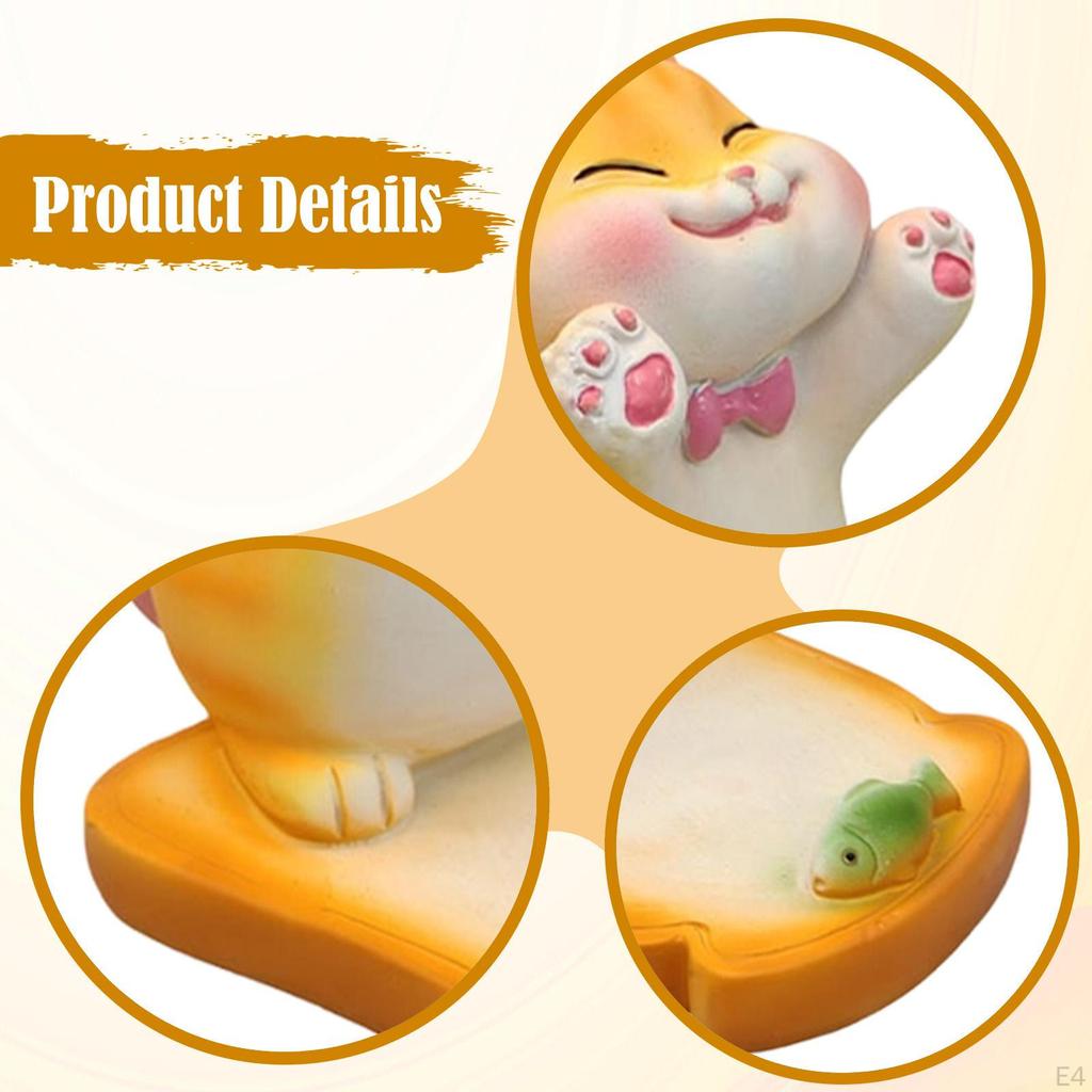Funny Animal Phone Holder Cellphone Stand Display Gift Ornament Resin Smartphone Bracket Sensory Toy