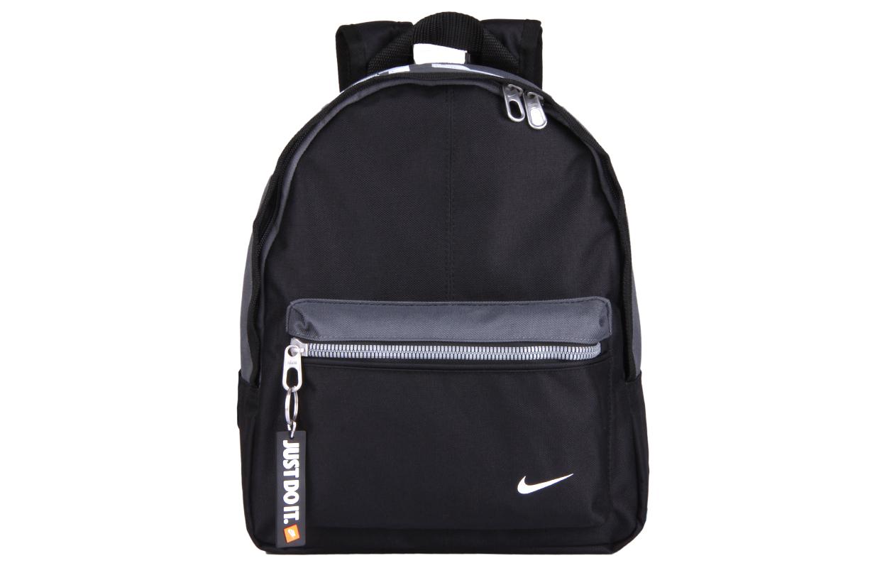Nike Polyester Backpack Regular Unisex Black BA4606-017