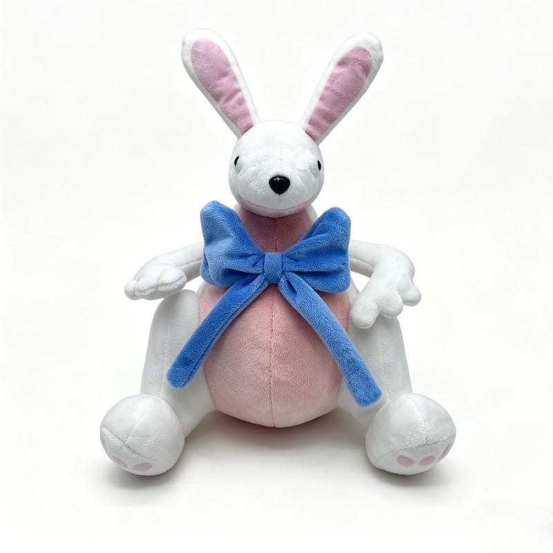 2026 Neues Böses Kaninchen Plüschtier 99 Nächte im Wald Spielcharakter Kuscheltier Weiche Süße Kaninchenpuppe Kawaii Geschenk für Kinder