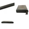 Used 11828 Itauba Scritto Long Zip Wallet 7940 Old Logo Black Zip Around Calligraphy Nero Grigio Men's from Japan