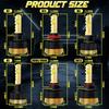 Bullvision H4 H7 Car LED Headlight H1 H8 H11 HB3 HB4 9005 9006 9012 LED Lights 6000K CANBUS Kit H7 for Turbo Lamp Automobiles