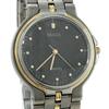 New battery Working SEIKO DOLCE quartz manufactured in Black 10 ATM water 3 replaced. condition. 8N41-6140 watch, 1991. dial, titanium, ladies' watch