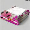 1PC Diddl Custom Name Patterned Flannel Blanket Suitable For All Seasons for Home Decor Warmth and Comfort Gifts Holiday Present
