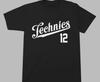 TECHNICS LOGO Tričko DJ 1200 Gramofon Hudba Různé barvy Velikosti S-5XL