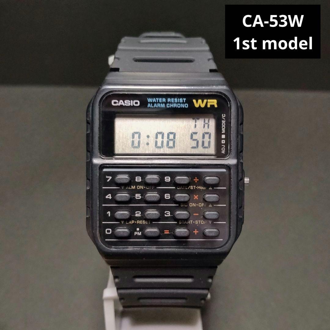 

[USED] Rare! CASIO Calculator CA-53W 1st Model 437 Module