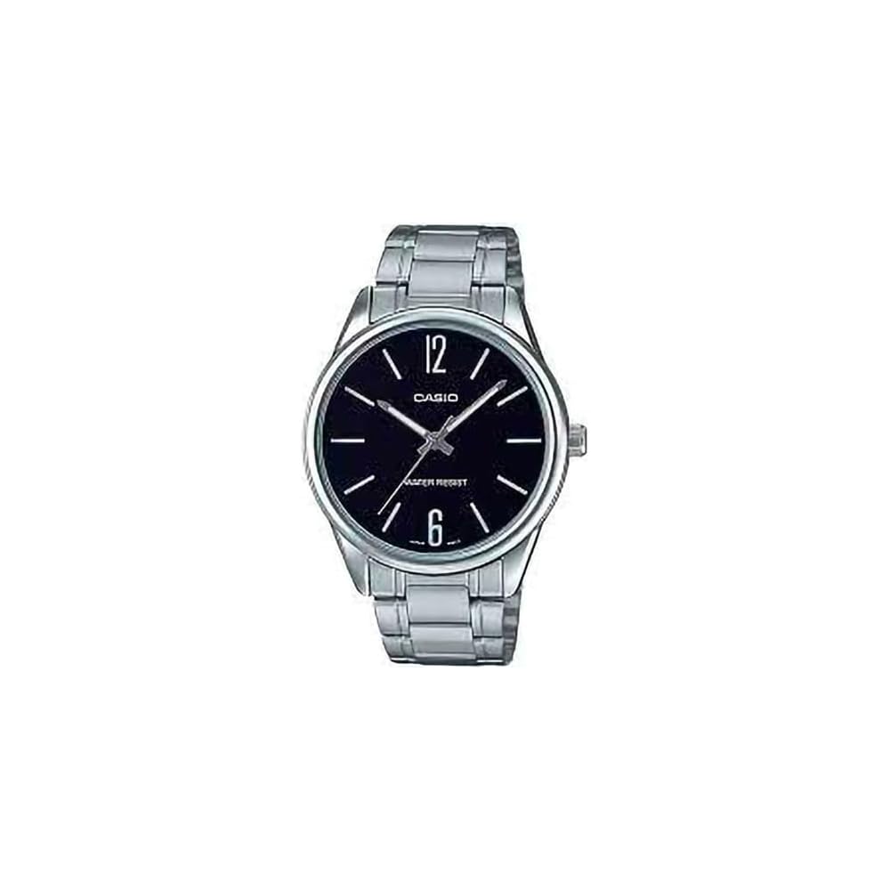 Casio MTP-V005D-1B Men s Analog Watch Stainless Steel Band Water Resistant 50m