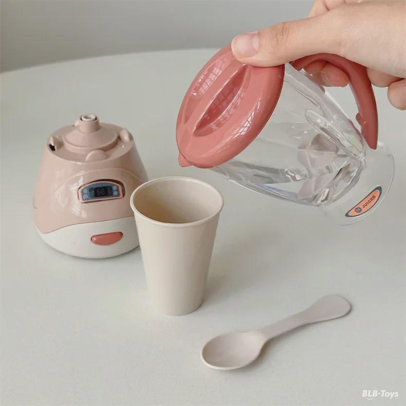 Korean Kids' Play Kitchen Appliances: Simulation Electric Washing Machine, Coffee Maker, Bread Maker, Water Dispenser