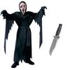 Halloween children adult dress up scream costume horror movie cos dress up scary dagger knife costume