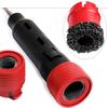 15PCS Car Wheel Stud Cleaner Tools Designed for Rust Removal with Snap In Attachment for Improved Automotive Maintenance