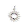 1 Piece Brass Hollow Sun Charms Micro Pave Cubic Zirconia Evil Eye Heart Pendant For DIY Necklace Bracelet Jewelry Making