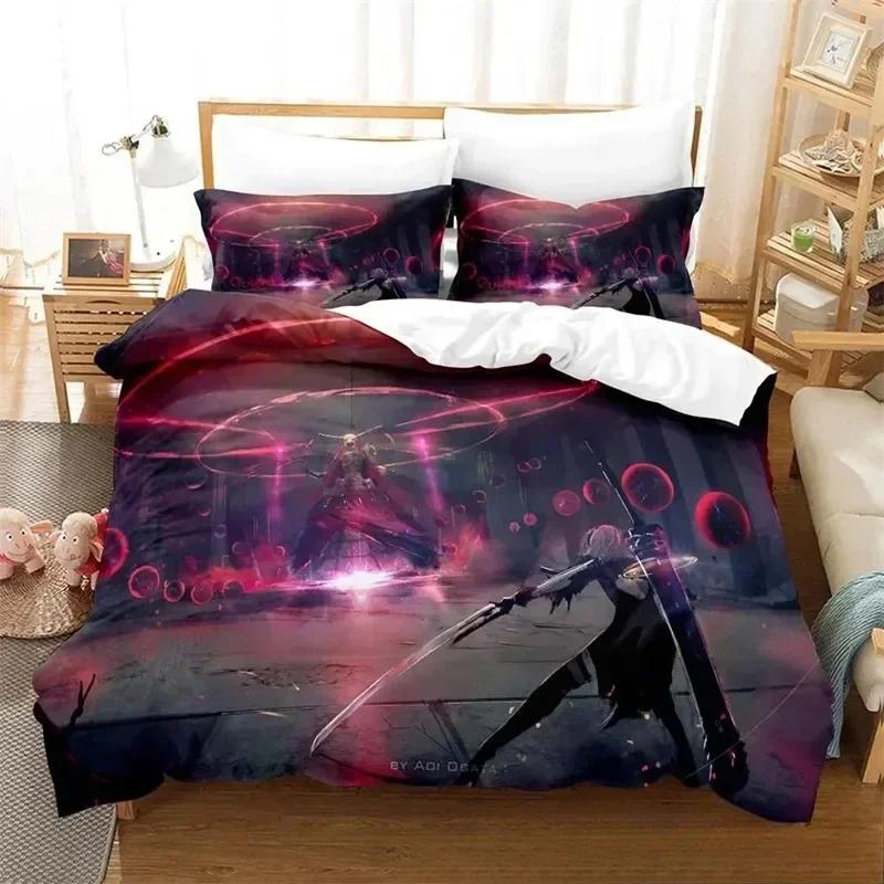 Anime Game NieR Automata 2B 3D NEW Duvet Cover Pillowcase Bedding Set Adult Girl Bedroom Decoration Children Single Double Large