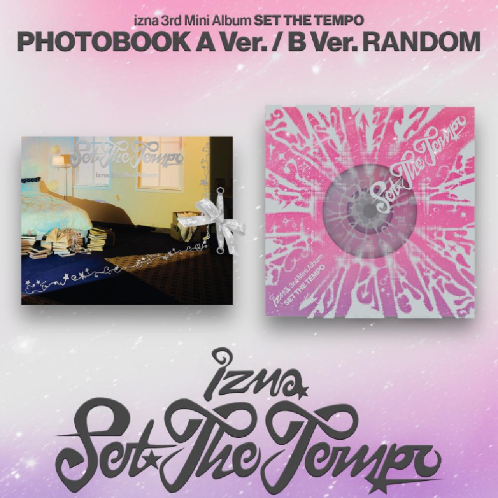 Pre-order izna 3rd Mini Album SET THE TEMPO Photo Book ver. Random ver.