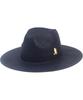 Yunibeosyeolkemiseuteuli Swing Simple Blue Fedora Summer Fedora