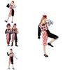 Colorful Polyester Clown Costume For Kids Perfect For Halloween Performance And Stage Shows