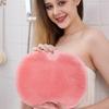 Silicone Rub Back Brush Bathroom Non-slip Wash Foot Pad Massage Shower Mat with Sucker Bath Massage Foot Exfoliating Brush Pad