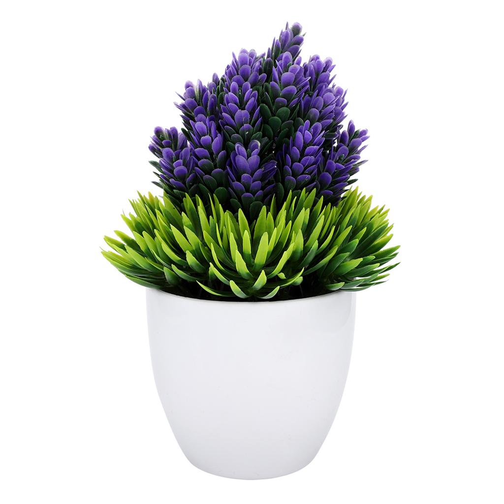 Artificial Bonsai Fake Flower Potted Plant Decor
