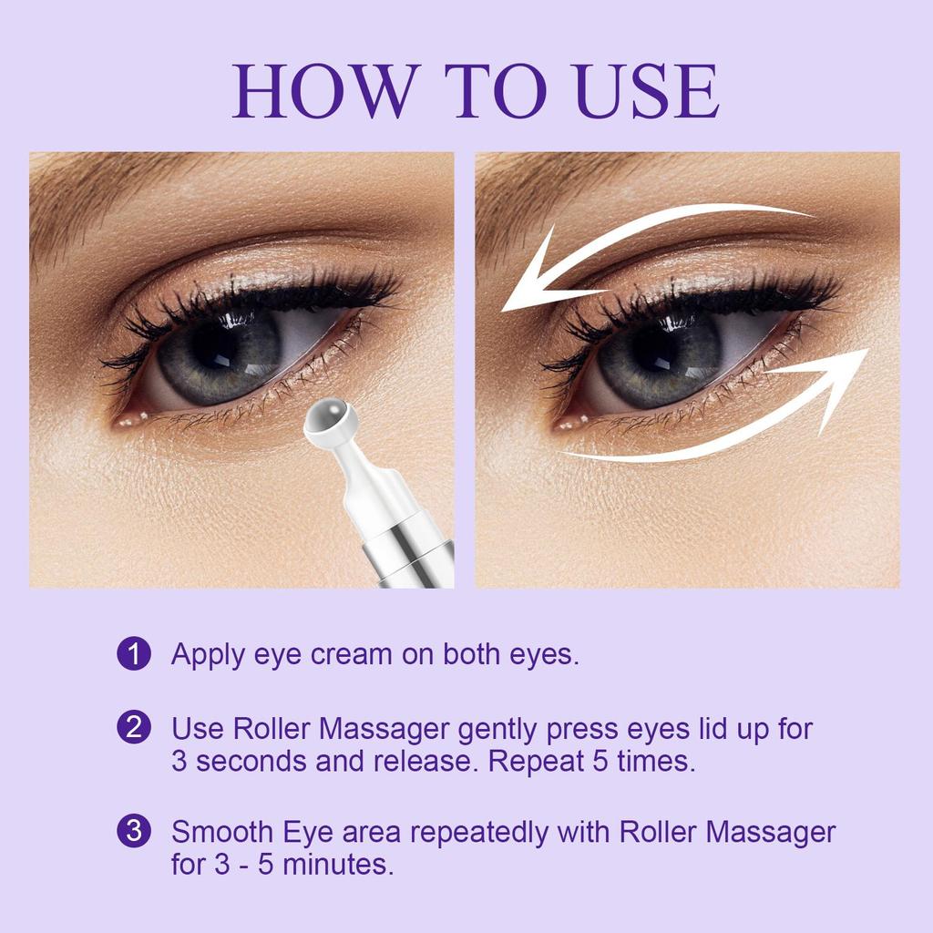 Retinol Firming Eye Serum - Gentle Moisturizing and Smoothing Skin Around The Eyes, Improve Skin Texture and Eye Bags,15ml