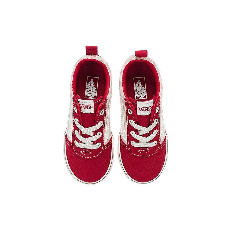 Vans Comfortable Versatile Low-Top Walking Shoes Baby Sneaker Red VN0A5KY8RDP