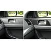 2Pcs Door Handle Panel Cover Carbon Fiber Sticker For Mitsubishi LANCER 2008-15