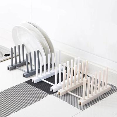 Multifunktions-Ständer Rack Küche Geschirr Deckel Abflusshalter Küche Organizer Topf Deckel Kochen Geschirr Rack Pfanne Werkzeuge Küche Zubehör