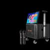 SG30-10 Portable Outdoor Karaoke Trolley Speaker with 19-inch Display CN Plug (adapter Included) (CN Version)