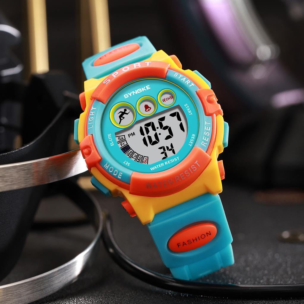 Orologio Sportivo Impermeabile per Bambini Orologi Digitali LED per Bambini Orologio Elettronico di Lusso per Bambini Ragazzi Ragazze Regali