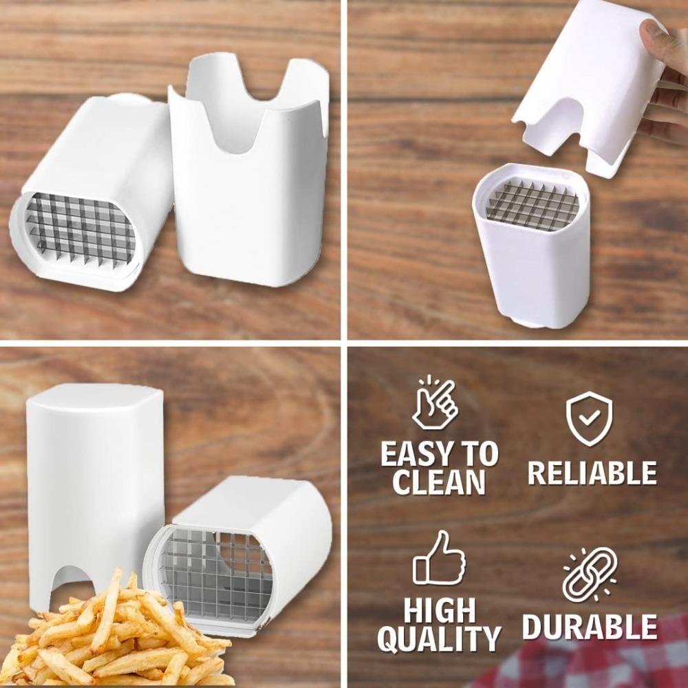 French Fries Potato Dicer Natural Fast Slicer Vegetable Dicer Chopper Vegetable Slicer French Fries Cutter Kitchen Tool 1pc