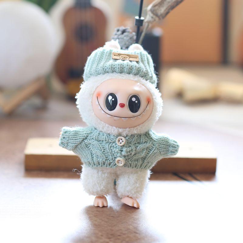 Cute, Labubu Cloth Decoration, Labubu Doll Clothes, Second Generation, Vinyl, Doll Clothes, Doll Sweaters, Replacement Set