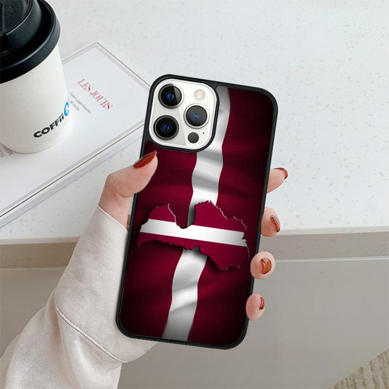 Latvia Flag Phone Case For iPhone 17 Air 16 pro max 15 14 plus 12 13 Shell Cover coque