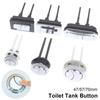 1Pcs 47/57/70mm Toilet Push Buttons Plastic Dual Flush Button  Bathroom Accessories