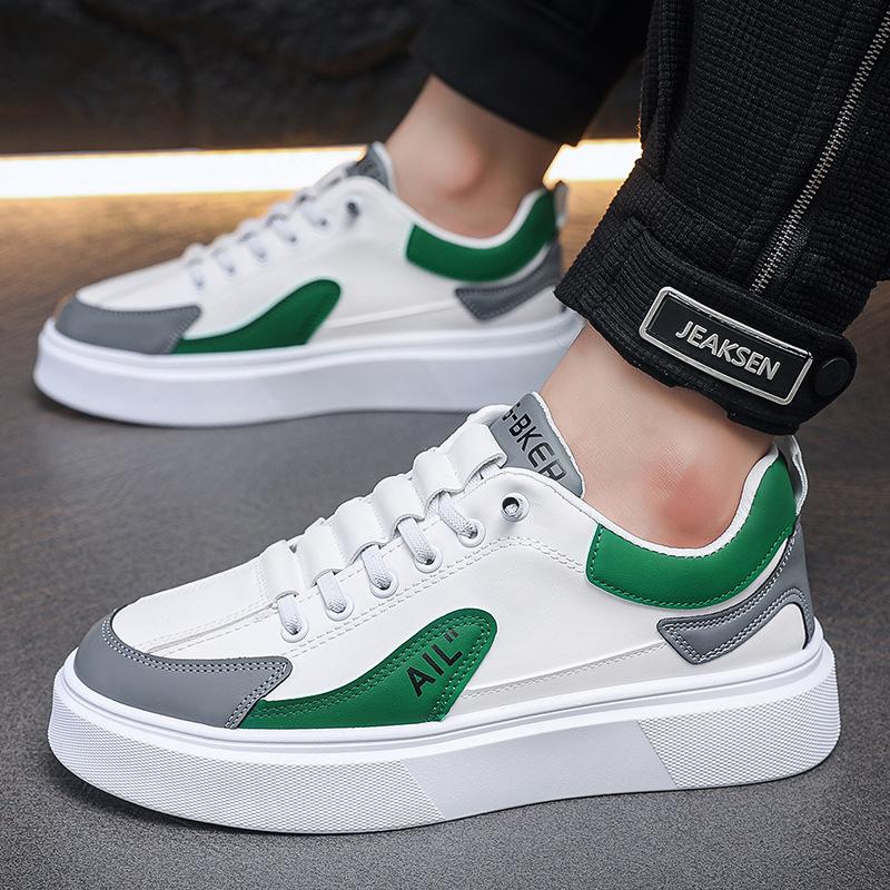 Men's Casual Sports Shoes Low-top Foot-fitting One-pedal Platform-soled Lazy Shoes Fashion Versatile Trendy Men's Shoes Height-increasing Shoes