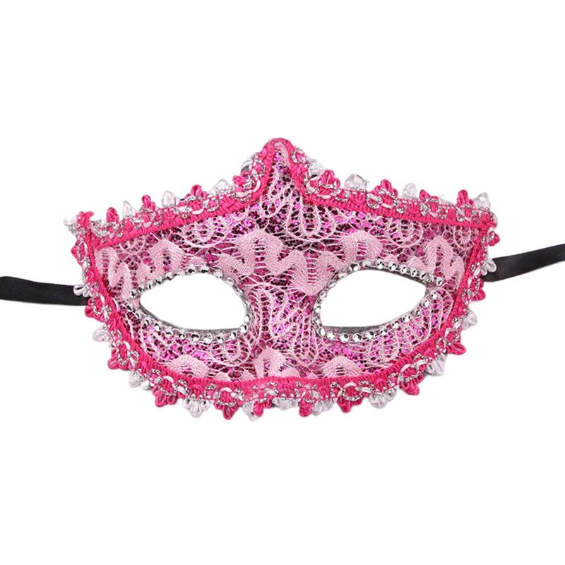 Aldult Mask Half Face Princess Halloween Masquerade Blindfold Lace Eye Mask