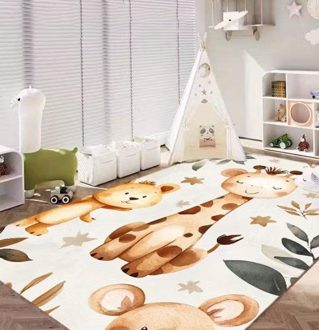 

Dinosaur World Theme Carpet Living Room Bedroom Game Area Home Room Decoration Suitable for Giving To Friends and Family Carpets 40X60CM