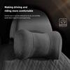 Universal Car Seat Headrest Suede Memory Cotton Neck Pillows Car Interior Accessories Auto Seat Head Support Car Accessories
