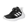 New Adidas Fortarun Breathable Cushioning Low Top Kids' Running Shoes Black White Children Aged 3 7 Years Old IE5983