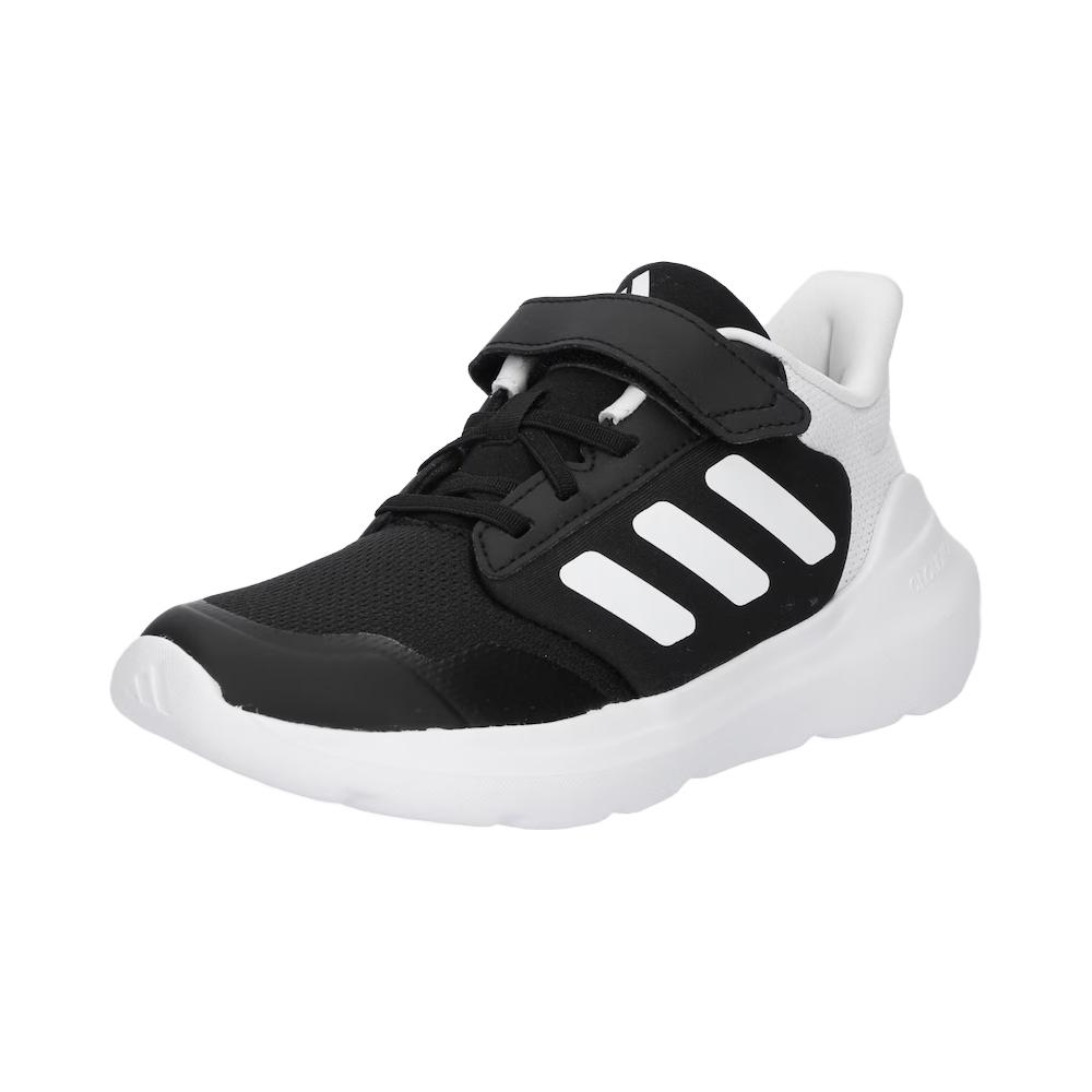New Adidas Fortarun Breathable Cushioning Low Top Kids' Running Shoes Black White Children Aged 3 7 Years Old IE5983