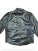 Men Classic Lambskin Shirt Soft Leather Formal Stylish Casual Handmade Black