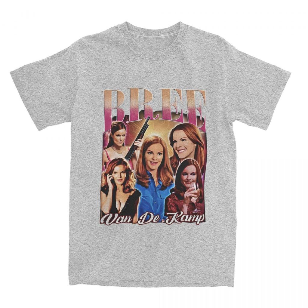 Verrücktes Vintage Bree Van De Kamp T-Shirt Sommer Street Style T-Shirts 100% Baumwolle T-Shirt Für Herren Kurzarm Freizeit-T-Shirts