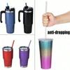 11/11PC Reusable Pure Color Belt Glitter Gold Powder Plastic Tube Thickened and Hard Party Creative Reusable Colorful Straw