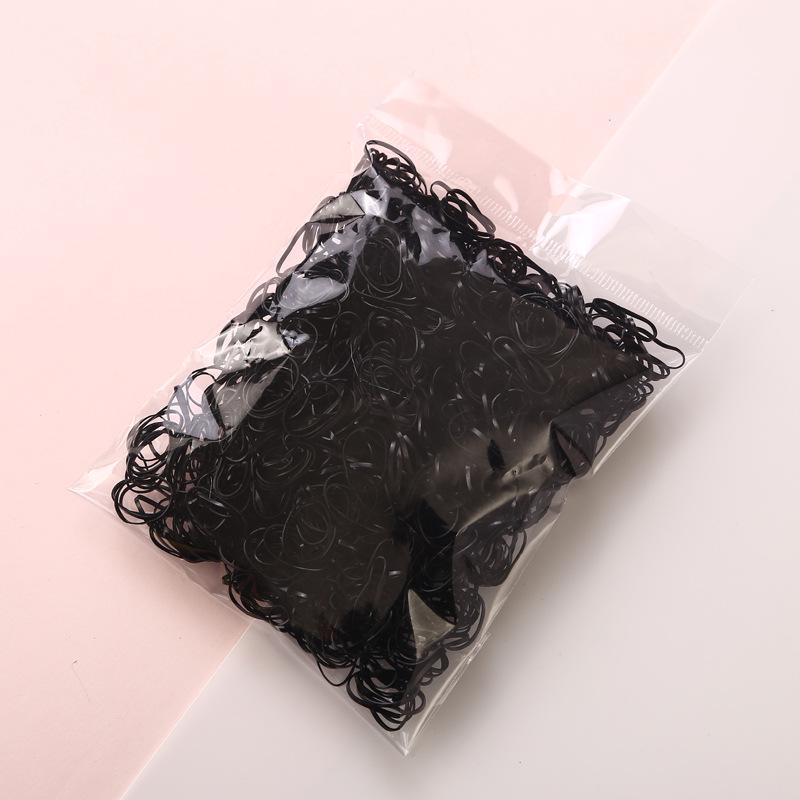 Hair Ring Rubber Ropes Hair Accessories Disposable Elastic Hair Bands Ponytail Holder Rubber Band Scrunchies