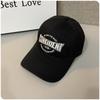 Semi-rigid Women's Cap, New Versatile and Stylish Baseball Cap for Spring and Summer, Korean Version Men's Duckbill Cap