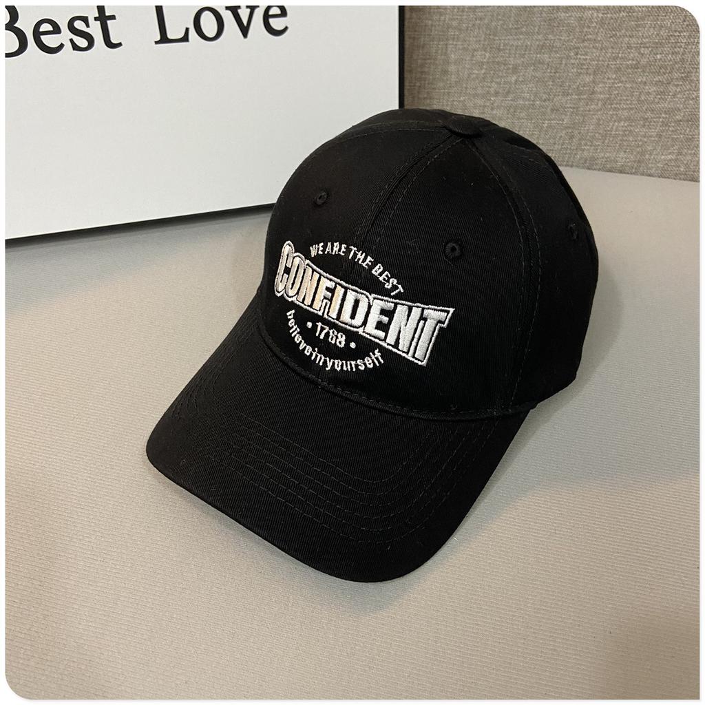 Semi-rigid Women's Cap, New Versatile and Stylish Baseball Cap for Spring and Summer, Korean Version Men's Duckbill Cap