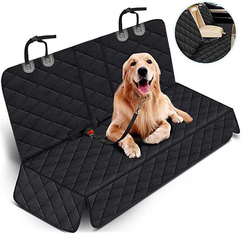 Waterproof Car Trunk Pet Mat - Thickened Oxford Cloth Dog Seat Cushion, Wear-Resistant Rear Tailgate Mat.