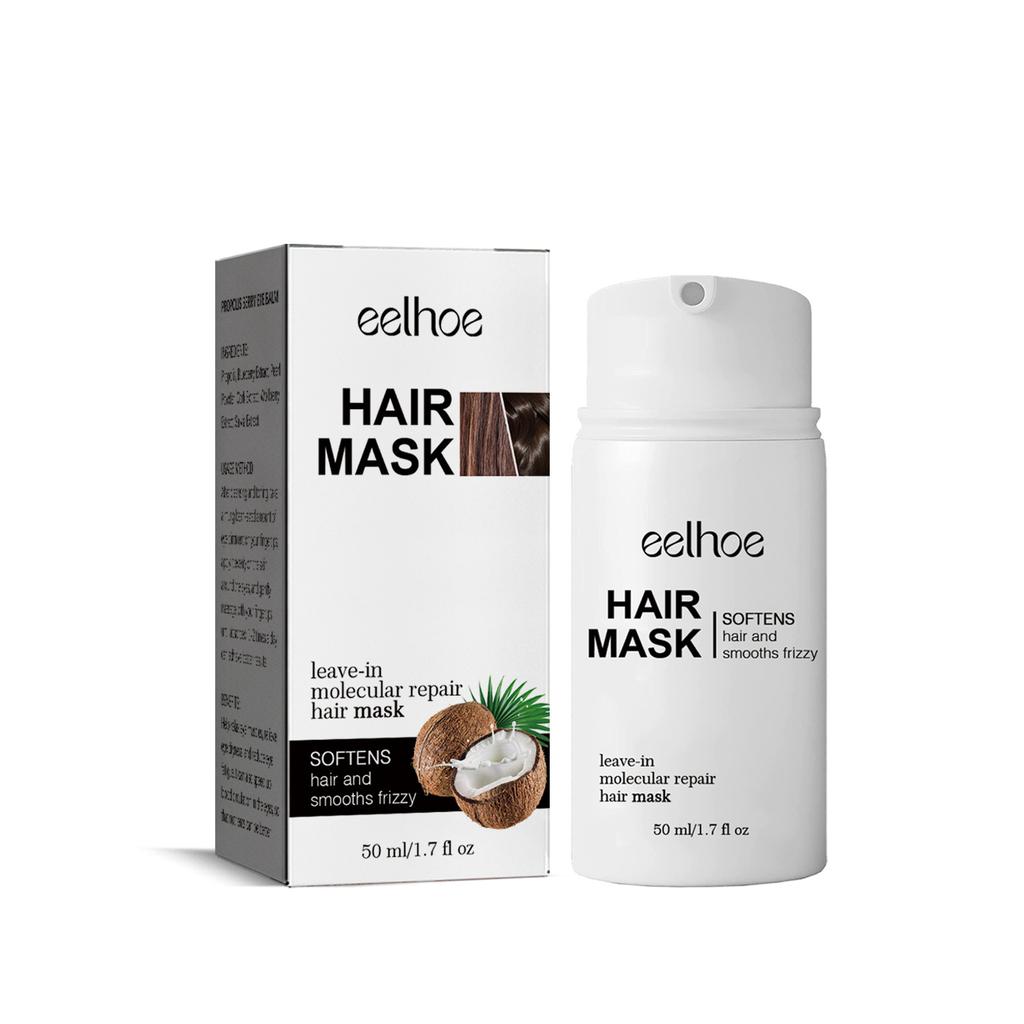 Deeply Moisturizing Hair Mask for Smooth and Shiny Hair - Repairs Frizz, Split Ends, and Damaged Hair