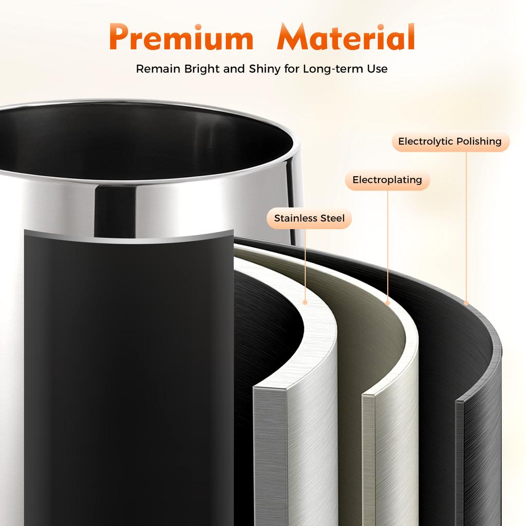 Stainless Steel Hot Water Dispenser 13L Large Capacity with Fuel Tray for Coffee Tea Party, Restaurant, Catering Event