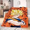 Dragon Ball Print Blanket Warm Comfortable Flannel Blanket Suitable for Bedrooms,Sofas,Beds,Chairs,Picnics,Travel