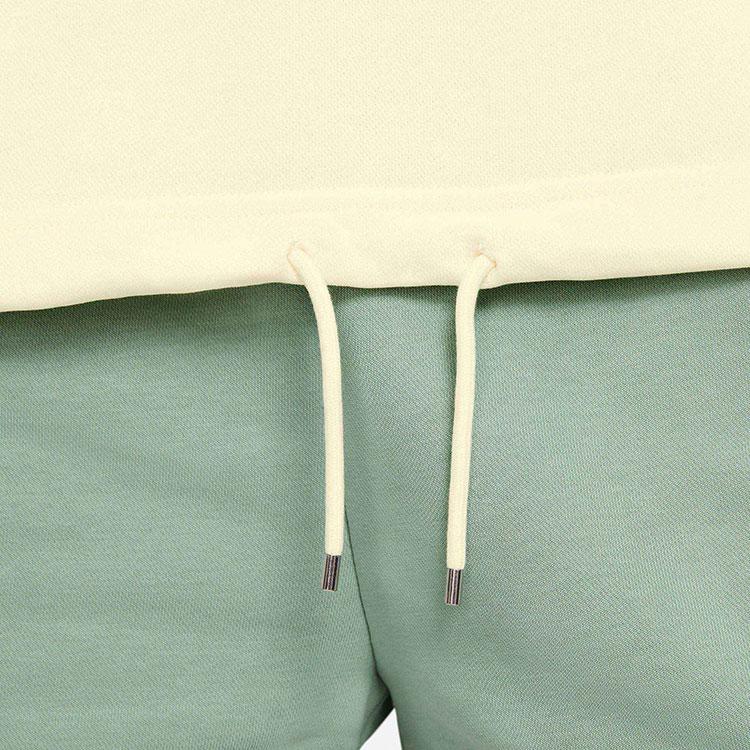 Nike Sportbekleidung Icon Clash Lässiges Kurzarm-Kapuzensweatshirt für Damen Kokosmilch CZ9333-113